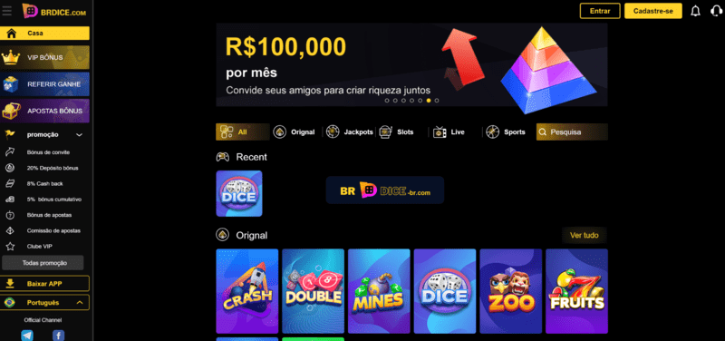 Jogo para ganhar dinheiro